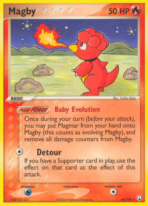 Team Rocket Returns Magby #24/109